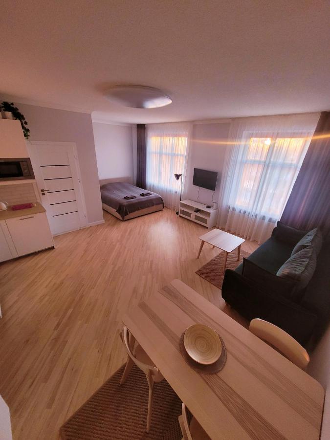 Great View Studio, Self Check In, Free Parking Klaipeda Bagian luar foto
