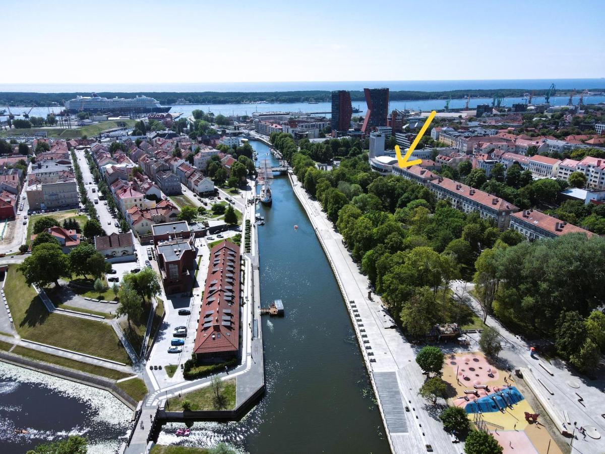 Great View Studio, Self Check In, Free Parking Klaipeda Bagian luar foto