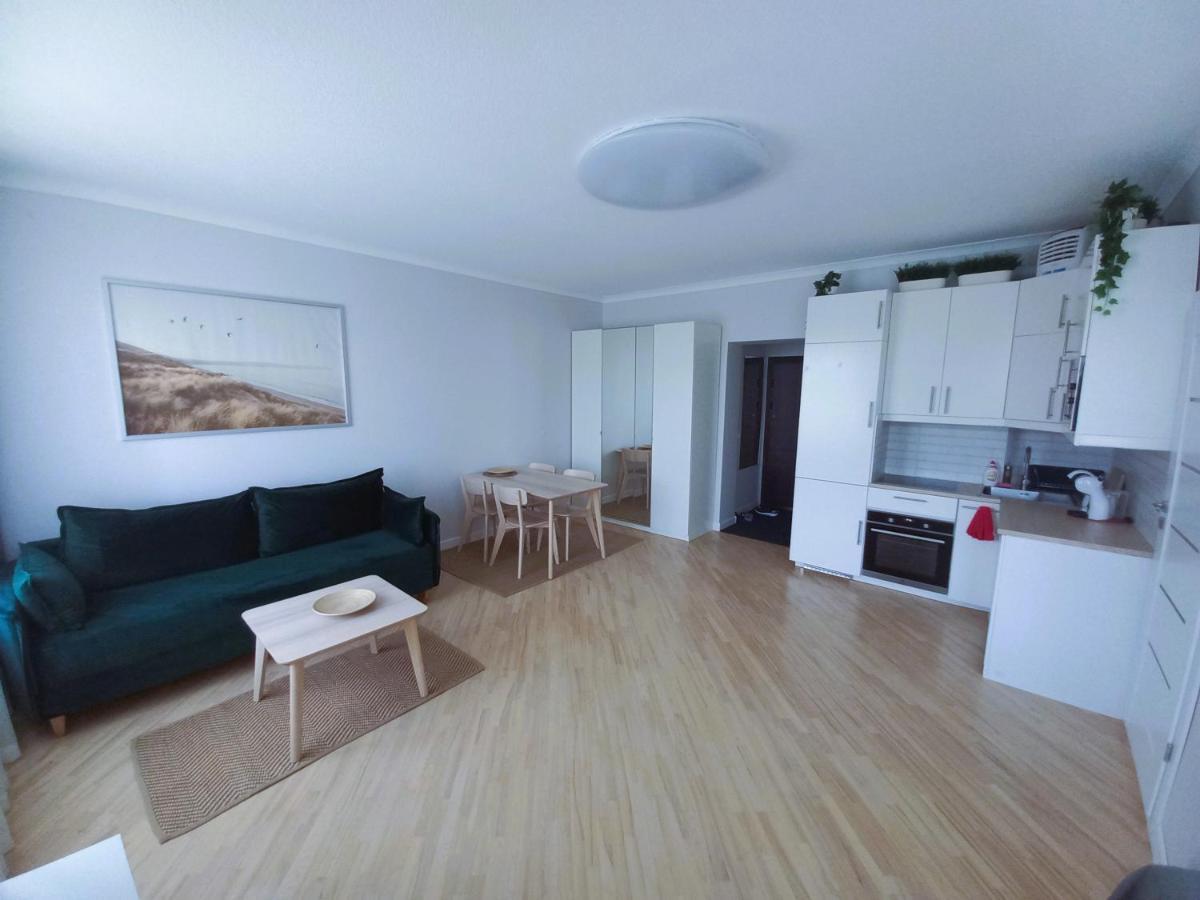 Great View Studio, Self Check In, Free Parking Klaipeda Bagian luar foto