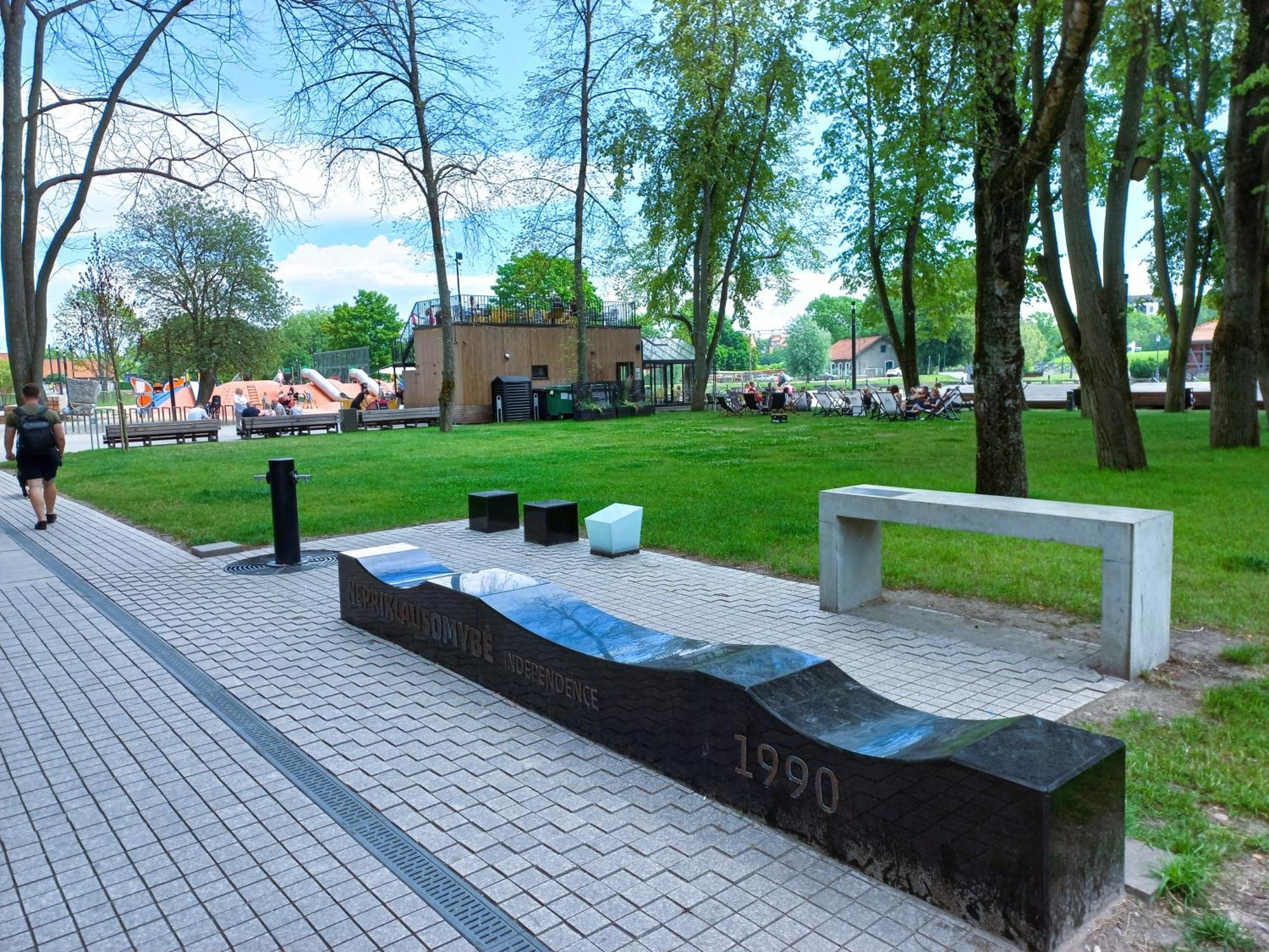 Great View Studio, Self Check In, Free Parking Klaipeda Bagian luar foto